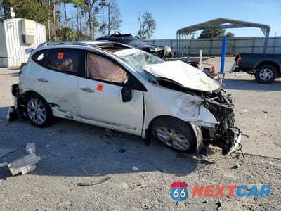 Czwarte zdjęcie samochodu z boku: 2013 NISSAN ROGUE S VIN:JN8AS5MV4DW140674 - miniatura