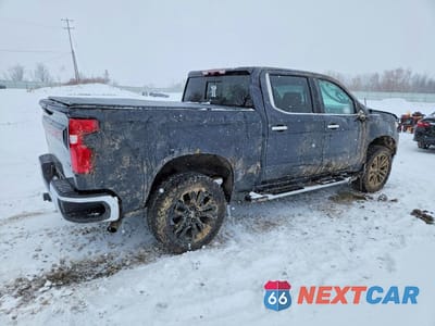 Trzecie zdjęcie samochodu z tyłu: 2022 CHEVROLET SILVERADO K1500 LTZ VIN:1GCUDGED6NZ602883 - miniatura