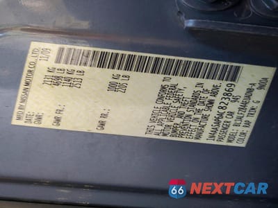 Zdjęcie 12 z 12 samochodu: 2010 NISSAN MAXIMA 3.5 S VIN:1N4AA5AP6AC823869 - miniatura