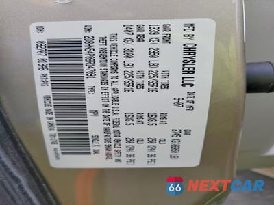 Zdjęcie 12 z 12 samochodu: 2008 DODGE GRAND CARAVAN SXT VIN:2D8HN54P08R147091 - miniatura