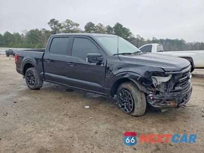 Czwarte zdjęcie samochodu z boku: 2024 FORD F150 XLT VIN:1FTEW3K52RKE25459 - miniatura