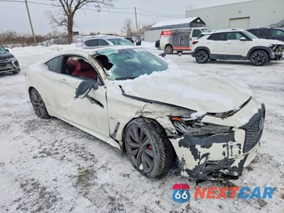 Czwarte zdjęcie samochodu z boku: 2022 INFINITI Q60 RED SPORT 400 VIN:JN1FV7LL7NM680332 - miniatura