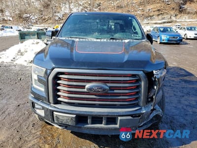 Piąte zdjęcie samochodu w środku: 2016 FORD F150 SUPERCREW VIN:1FTEW1EG6GFC81731 - miniatura