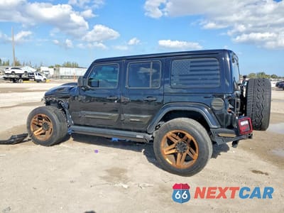 Drugie zdjęcie samochodu z przodu: 2023 JEEP WRANGLER SAHARA VIN:1C4HJXEG7PW600018 - miniatura