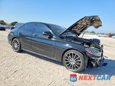 Czwarte zdjęcie samochodu z boku: 2021 MERCEDES-BENZ C 300 VIN:W1KWF8DB0MR650098 - miniatura