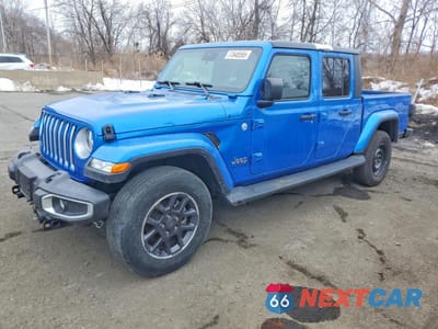 2022 JEEP GLADIATOR OVERLAND 1C6HJTFG7NL145765 - główne zdjęcie licytacji z USA - miniatura