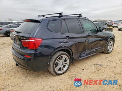 Trzecie zdjęcie samochodu z tyłu: 2013 BMW X3 XDRIVE28I VIN:5UXWX9C51D0A13123 - miniatura