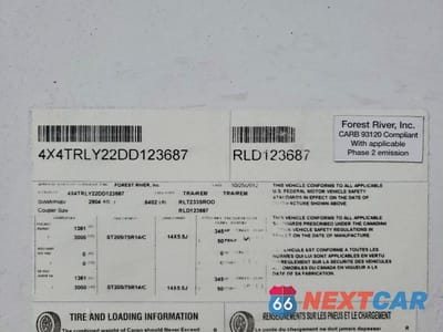 Zdjęcie 10 z 10 samochodu: 2013 FOREST RIVER ROCKWOOD VIN:4X4TRLY22DD123687 - miniatura