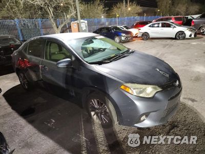 Czwarte zdjęcie samochodu z boku: 2015 TOYOTA COROLLA L VIN:5YFBURHE7FD186202 - miniatura