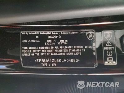 Zdjęcie 14 z 14 samochodu: 2019 LAMBORGHINI URUS VIN:ZPBUA1ZL6KLA04680 - miniatura