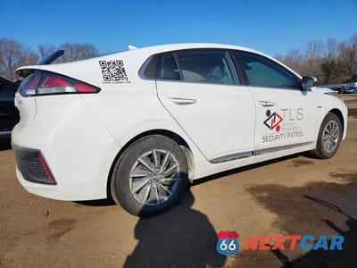 Trzecie zdjęcie samochodu z tyłu: 2020 HYUNDAI IONIQ LIMITED VIN:KMHC85LJ7LU061510 - miniatura
