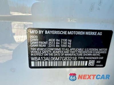 Zdjęcie 10 z 10 samochodu: 2021 BMW M235XI VIN:WBA13AL06M7G83218 - miniatura