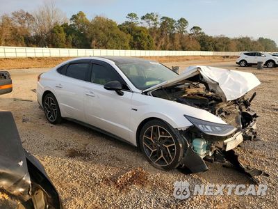 Czwarte zdjęcie samochodu z boku: 2022 HYUNDAI SONATA N LINE VIN:5NPEK4JCXNH142611 - miniatura