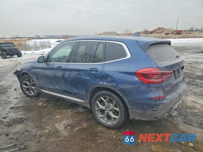 Drugie zdjęcie samochodu z przodu: 2020 BMW X3 XDRIVE30I VIN:5UXTY5C05LLT33231 - miniatura