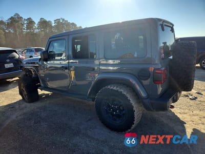 Drugie zdjęcie samochodu z przodu: 2020 JEEP WRANGLER UNLIMITED RUBICON VIN:1C4HJXFN8LW322821 - miniatura