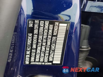 Zdjęcie 12 z 12 samochodu: 2021 PORSCHE TAYCAN VIN:WP0AA2Y16MSA17098 - miniatura