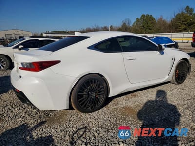 Trzecie zdjęcie samochodu z tyłu: 2017 LEXUS RC-F VIN:JTHHP5BC1H5005840 - miniatura