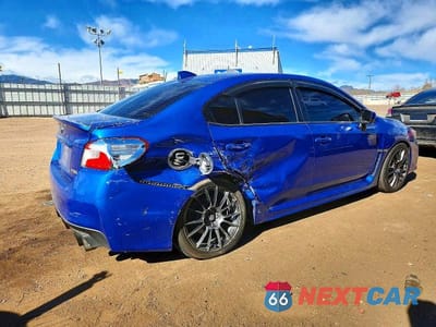 Trzecie zdjęcie samochodu z tyłu: 2016 SUBARU WRX LIMITED VIN:JF1VA1J66G9811213 - miniatura