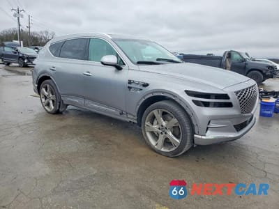 Czwarte zdjęcie samochodu z boku: 2021 GENESIS GV80 BASE VIN:KMUHCESC1MU055132 - miniatura