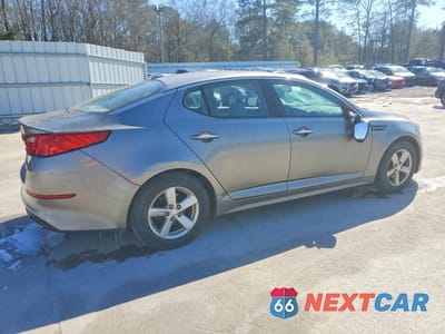 Trzecie zdjęcie samochodu z tyłu: 2014 KIA OPTIMA LX VIN:5XXGM4A74EG280825 - miniatura