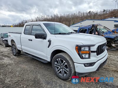 Czwarte zdjęcie samochodu z boku: 2023 FORD F150 SUPER CAB VIN:1FTEX1EP9PKE87615 - miniatura
