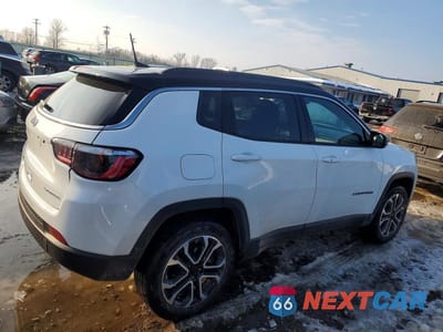 Trzecie zdjęcie samochodu z tyłu: 2023 JEEP COMPASS LIMITED VIN:3C4NJDCN0PT571244 - miniatura