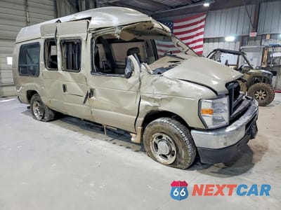 Czwarte zdjęcie samochodu z boku: 2008 FORD ECONOLINE E250 VAN VIN:1FDNE24L68DA65250 - miniatura