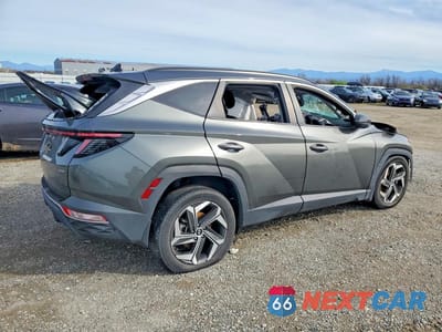 Trzecie zdjęcie samochodu z tyłu: 2022 HYUNDAI TUCSON SEL VIN:5NMJFCAE2NH089222 - miniatura