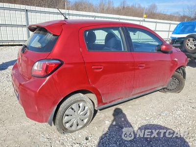 Trzecie zdjęcie samochodu z tyłu: 2021 MITSUBISHI MIRAGE ES VIN:ML32AUHJ1MH012145 - miniatura