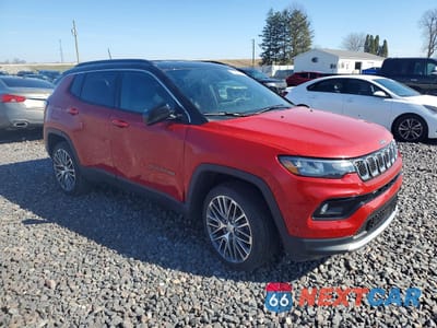 Czwarte zdjęcie samochodu z boku: 2023 JEEP COMPASS LIMITED VIN:3C4NJDCN9PT518171 - miniatura