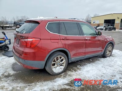 Trzecie zdjęcie samochodu z tyłu: 2011 BMW X3 XDRIVE35I VIN:5UXWX7C55BL731884 - miniatura