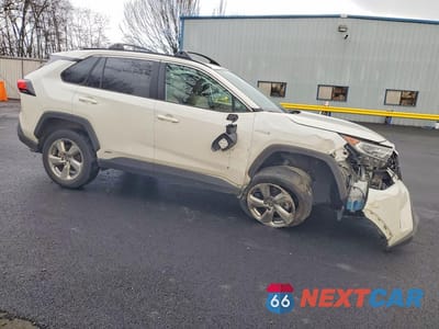 Czwarte zdjęcie samochodu z boku: 2021 TOYOTA RAV4 VIN:2T3B6RFV9MW029125 - miniatura