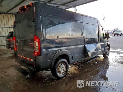 Trzecie zdjęcie samochodu z tyłu: 2019 RAM PROMASTER 2500 DELIVERY VAN VIN:3C6TRVDG5KE514886 - miniatura