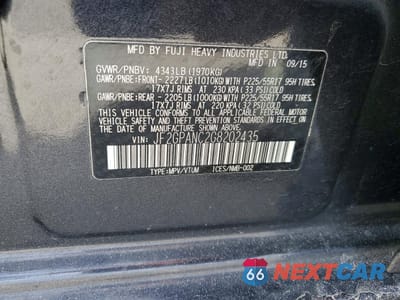 Zdjęcie 12 z 13 samochodu: 2016 SUBARU CROSSTREK LIMITED VIN:JF2GPANC2G8202435 - miniatura