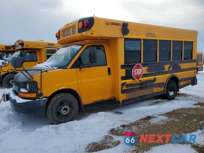 Drugie zdjęcie samochodu z przodu: 2011 COLLINS BANTAM G3500 - SCHOOL BUS VIN:1GB3G3BG3B1180001 - miniatura