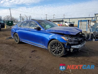 Czwarte zdjęcie samochodu z boku: 2020 GENESIS G80 3.3T SPORT VIN:KMTFN4JB5LU329567 - miniatura
