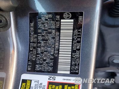 Zdjęcie 12 z 12 samochodu: 2019 TOYOTA CAMRY L VIN:4T1B11HK8KU165710 - miniatura