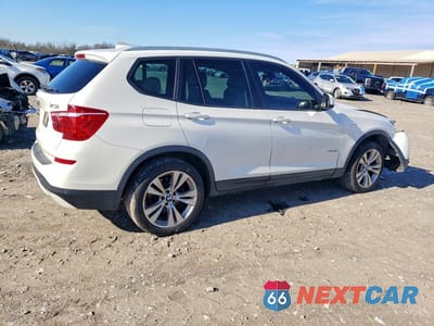Trzecie zdjęcie samochodu z tyłu: 2015 BMW X3 XDRIVE28I VIN:5UXWX9C50F0D58100 - miniatura