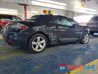 Trzecie zdjęcie samochodu z tyłu: 2008 MITSUBISHI ECLIPSE SPYDER GS VIN:4A3AL25F08E021463 - miniatura