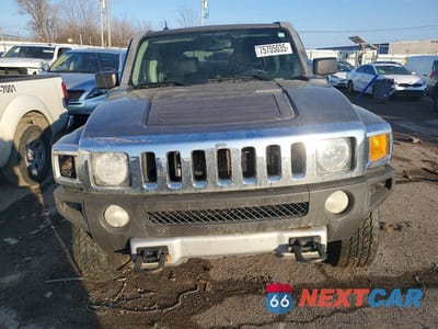 Piąte zdjęcie samochodu w środku: 2008 HUMMER H3 VIN:5GTEN13E188181653 - miniatura