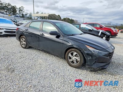 Czwarte zdjęcie samochodu z boku: 2023 HYUNDAI ELANTRA SE VIN:KMHLL4AGXPU441530 - miniatura
