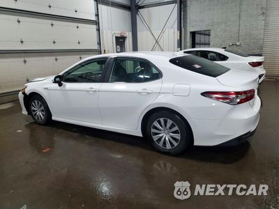 Drugie zdjęcie samochodu z przodu: 2019 TOYOTA CAMRY HYBRID LE VIN:4T1B31HK8KU513354 - miniatura