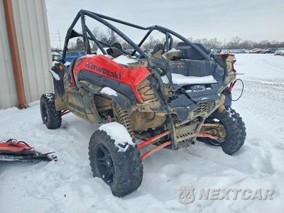 Trzecie zdjęcie samochodu z tyłu: 2023 KAWASAKI TERYX KRX 1000 UTILITY VEHICLE VIN:JKARFCA12PB518960 - miniatura