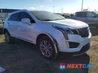 Czwarte zdjęcie samochodu z boku: 2021 CADILLAC XT5 PREMIUM LUXURY VIN:1GYKNDRSXMZ188740 - miniatura