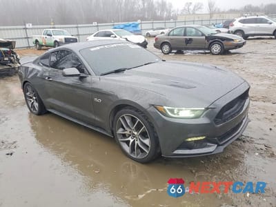 Czwarte zdjęcie samochodu z boku: 2016 FORD MUSTANG GT VIN:1FA6P8CF3G5264269 - miniatura