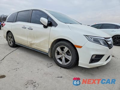 Czwarte zdjęcie samochodu z boku: 2019 HONDA ODYSSEY EXL VIN:5FNRL6H71KB010639 - miniatura