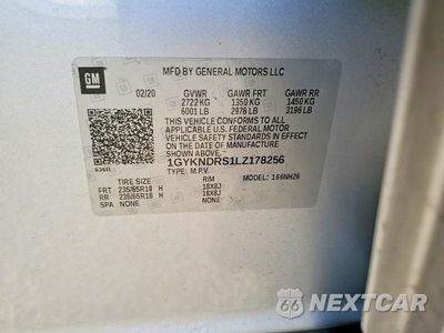 Zdjęcie 13 z 13 samochodu: 2020 CADILLAC XT5 PREMIUM LUXURY VIN:1GYKNDRS1LZ178256 - miniatura