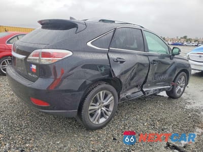 Trzecie zdjęcie samochodu z tyłu: 2015 LEXUS RX 450H BASE VIN:2T2BC1BA0FC006533 - miniatura