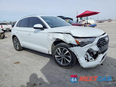 Czwarte zdjęcie samochodu z boku: 2023 AUDI Q5 PREMIUM PLUS 45 VIN:WA1EAAFY5P2049287 - miniatura