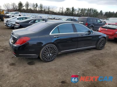 Trzecie zdjęcie samochodu z tyłu: 2017 MERCEDES-BENZ S 550 VIN:WDDUG8CB4HA298721 - miniatura